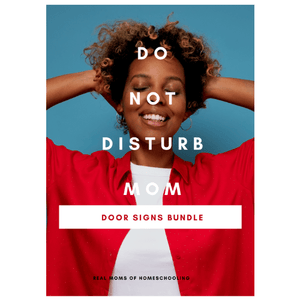 Do Not Disturb Mom Signs Bundle - Startup By DESIGN™