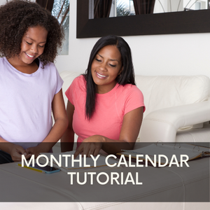 Monthly Homeschool Calendar Tutorial - Startup By DESIGN™
